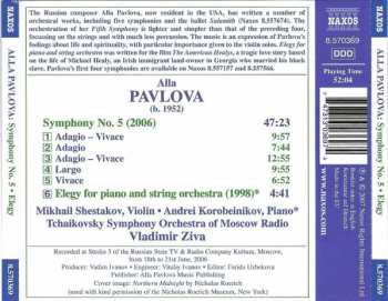 CD Alla Pavlova: Symphony No. 5 • Elegy