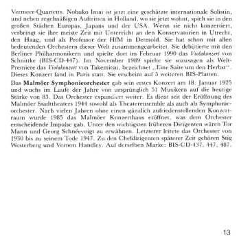 CD Nobuko Imai: Symphony No. 5 – Viola Concerto