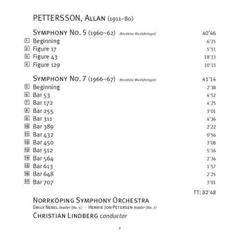 SACD Norrköping Symphony Orchestra: Symphonies 5 & 7