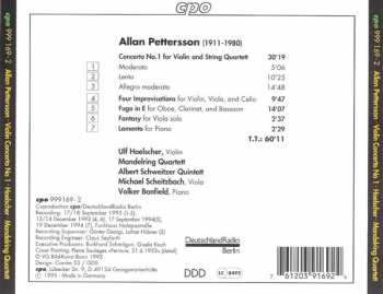 CD Ulf Hoelscher: Violin Concerto No 1, Chamber Works