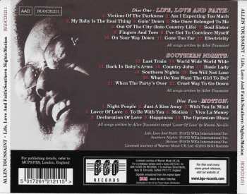 2CD Allen Toussaint: Life, Love And Faith / Southern Nights / Motion