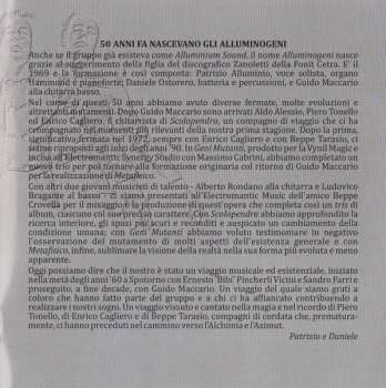 CD Gli Alluminogeni: Metafisico