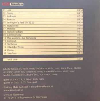 CD Alma: Transalpin (»So Weit Die Phantasie Zu Hören Vermag«)