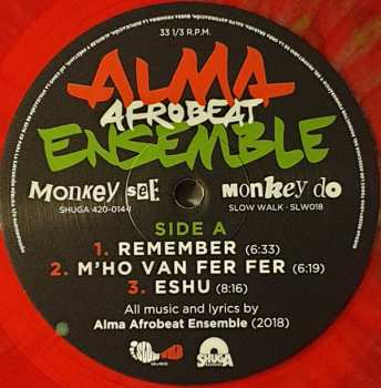 LP Alma Afrobeat Ensemble: Monkey See, Monkey Do
