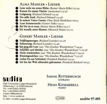 CD Gustav Mahler: Lieder