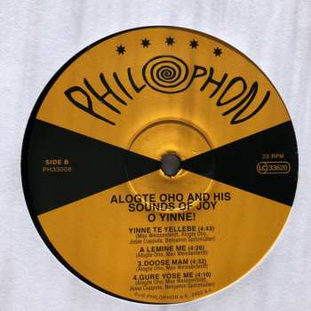 LP Alogte Oho & His Sounds of Joy: O Yinne!