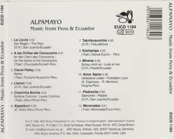 CD Alpamayo: Music From Peru & Ecuador