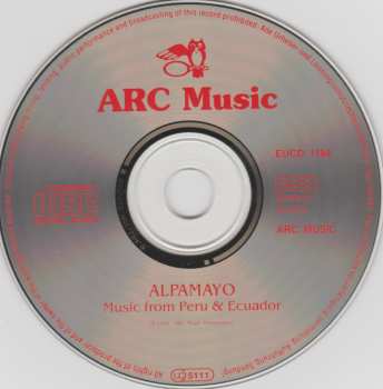 CD Alpamayo: Music From Peru & Ecuador