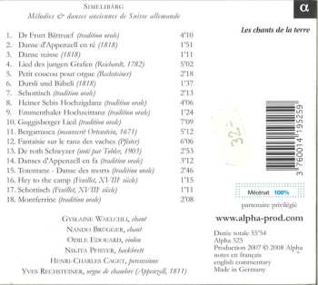 CD Yves Rechsteiner: Simelibärg (Mélodies & Danses Anciennes De Suisse Allemande)