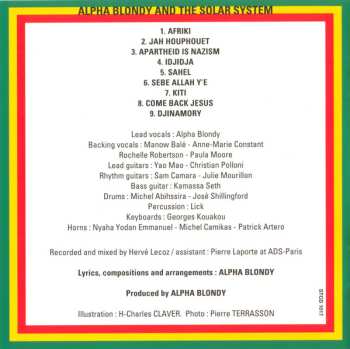 CD Alpha Blondy: Apartheid Is Nazism