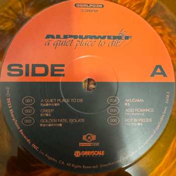 LP Alpha Wolf: A Quiet Place To Die CLR | LTD