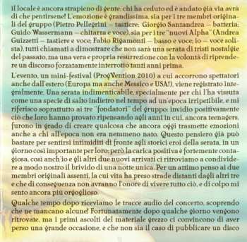 CD Alphataurus: Live In Bloom ✩ Progvention Nov. 6th 2010