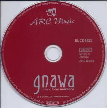 CD Altaf Gnawa Group: Gnawa (Music From Morocco)
