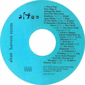 CD Altan: Harvest Storm