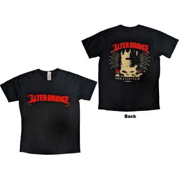 Merch Alter Bridge: Alter Bridge Unisex T-shirt: Addicted To Pain (back Print) (small) S