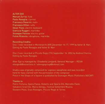 2CD Philip Glass: Music In The Shape Of A Square - 600 Lines