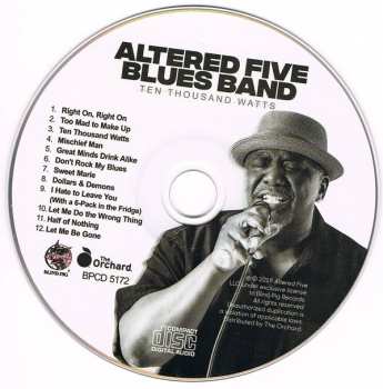 CD Altered Five Blues Band: Ten Thousand Watts