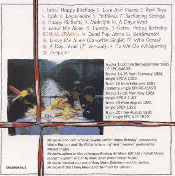4CD/Doos Altered Images: The Epic Years