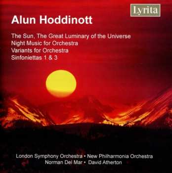 CD The London Symphony Orchestra: Variants, Op. 47 ; Night Music, Op. 48 ; Sinfonietta No. 1, Op. 56 ; Sinfonietta No. 3, Op. 71 ; The Sun, Op. 76
