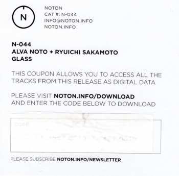 CD Alva Noto + Ryuichi Sakamoto: Glass