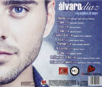 CD Álvaro Díaz: Con Nombres De Mujer