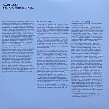 LP Alvin Lucier: Bird And Person Dyning LTD