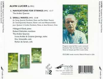 CD Arditti Quartet: Navigations For Strings / Small Waves