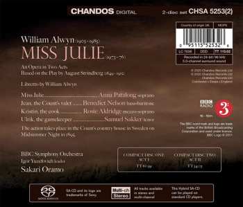 2SACD BBC Symphony Orchestra: Miss Julie