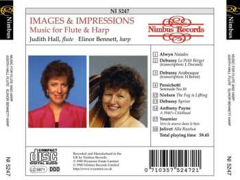 CD Claude Debussy: Images & Impressions: Music For Flute & Harp