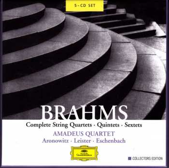 5CD/Doos Johannes Brahms: Complete String Quartets—Quintets—Sextets 