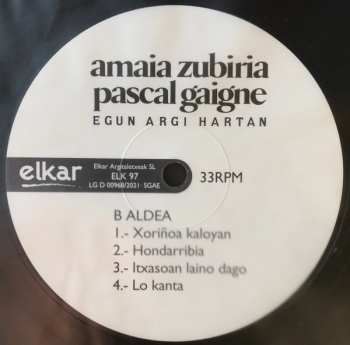 LP Amaia Zubiria: Egun Argi Hartan LTD