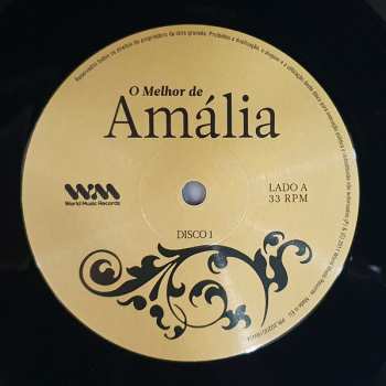 2LP Amália Rodrigues: O Melhor de Amália LTD