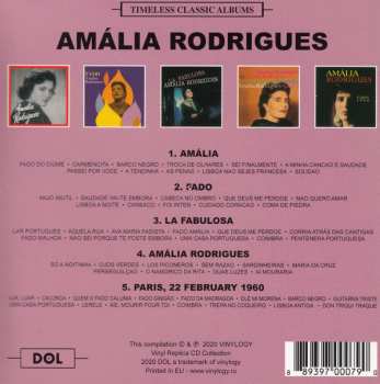 5CD Amália Rodrigues: Timeless Classic Albums