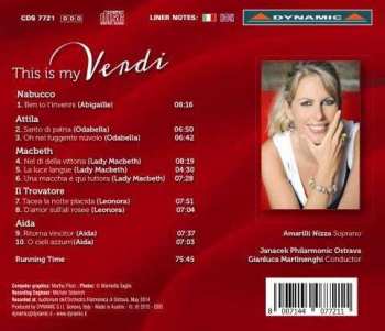 CD Janacek Philharmonic Orchestra: This Is My Verdi