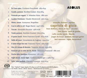 SACD Amaryllis Dieltiens: Fare La Nina Na - Christmas Music Of The Italian Baroque