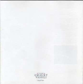 CD Amaury Vassili: Canterò