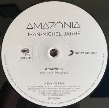 2LP Jean-Michel Jarre: Amazônia
