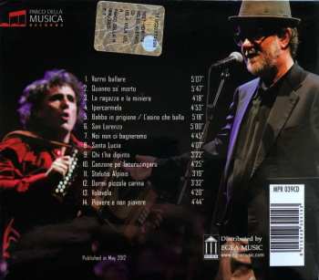 CD Francesco De Gregori: Vola Vola Vola. Canti Popolari E Canzoni