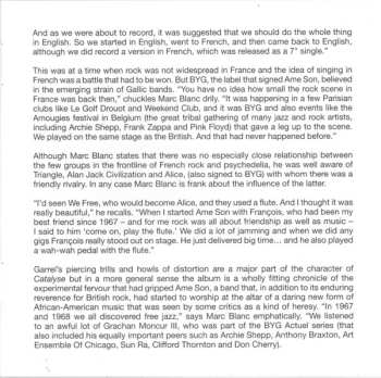 CD Ame Son: Catalyse