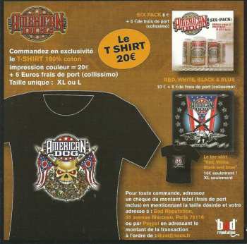 CD American Dog: Scars-N-Bars