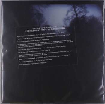 LP American Pleasure Club: Fucking Bliss CLR | LTD