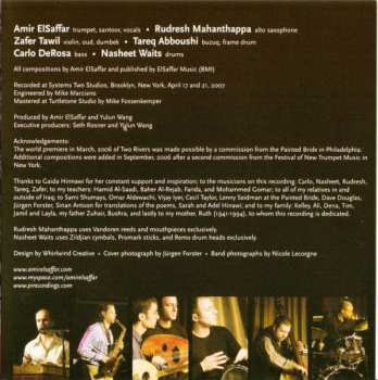 CD Amir El-Saffar: Two Rivers