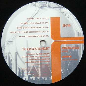 LP The Alan Parsons Project: Ammonia Avenue