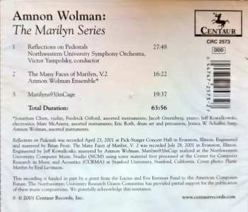 CD Amnon Wolman: The Marilyn Series