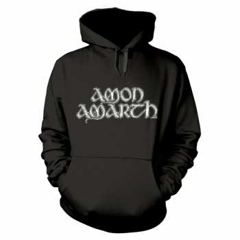 Merch Amon Amarth: Hoodie Met Capuchon Grey Skull