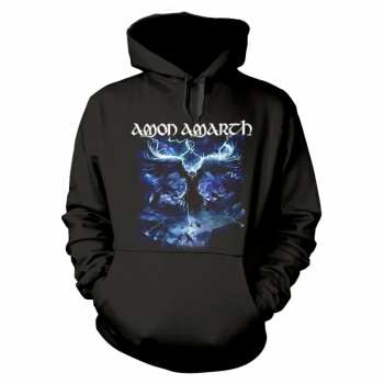 Merch Amon Amarth: Hoodie Met Capuchon Raven's Flight (black)