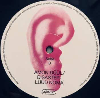 2LP Amon Düül: Disaster (Lüüd Noma)