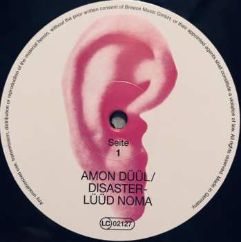 2LP Amon Düül: Disaster (Lüüd Noma)