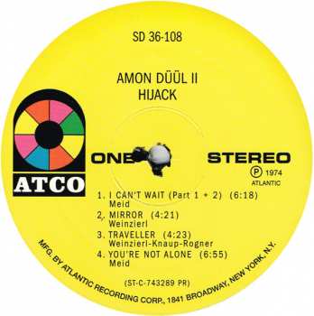 LP Amon Düül II: Hijack