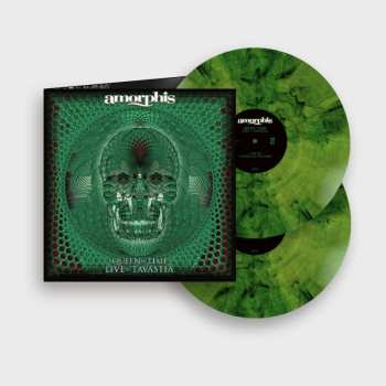 2LP Amorphis: Queen Of Time (live At Tavastia 2021) (green Marbled Vinyl)